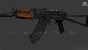 AKS-74U短突击步枪-AKS-74u 3D model