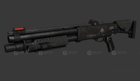 SHO系列-3战斗霰弹枪3D模型-48 - SHO Series-3 Combat Shotgun 3D model-48