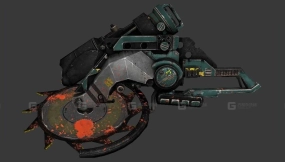 锯子 3D模型-4 - Saw 3D model-4