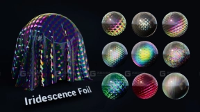 【UE】基底用彩虹箔  Foil Iridescent - For Substrate