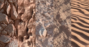 Substance沙漠石头贴图4K材质预设素材 Desert Themed Texture Pack
