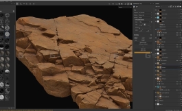 Substance 3D  Painter！ 制作石头材质球！