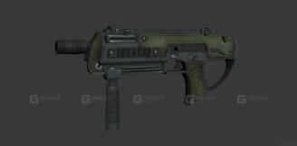 泰克Z-10冲锋枪-帮派-TEK Z-10 SMG-Gang 3D model-1