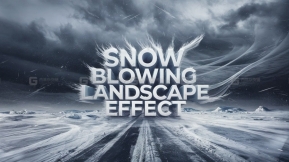 【UE】雪景景观暴风雪效果蓝图 Snow Blowing Landscape Effect