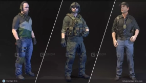 【UE】模块化角色超级包  Modular Characters MegaPack