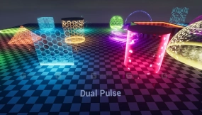 【UE】科幻屏障护盾光效特效 Sci-Fi Barrier Toolkit