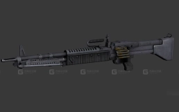 M60通用机枪-m60 3D model-18