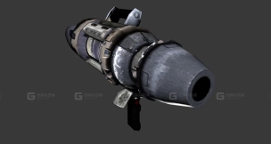 RPG火箭筒3D模型-52 - RPG 3D model-52