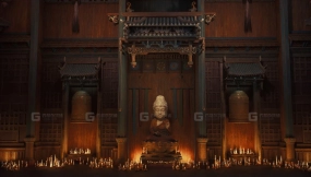 【UE】神圣门槛亚洲寺庙内部环境套件 The Sacred Threshold - Asian Temple Interior Environment Kit