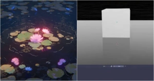 Blender打造童话睡莲池塘全流程解析