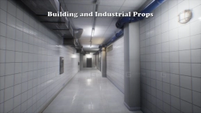 【UE】建筑与工业道具  Building and Industrial Props