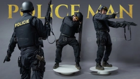 644张警察特警参考图片 Police Man Photo Reference Pack For Artists 644 JPEGs
