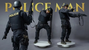 644张警察特警参考图片 Police Man Photo Reference Pack For Artists 644 JPEGs