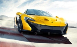 2014款迈凯伦P1 - 2014 mclaren p1 3D model-21