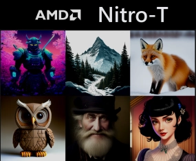 AMD推出Nitro-T：高效训练的文字转图像扩散模型