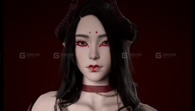 【UE】卡通女性人物角色妖怪  Yokai