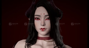 【UE】卡通女性人物角色妖怪  Yokai