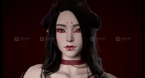 【UE】卡通女性人物角色妖怪  Yokai