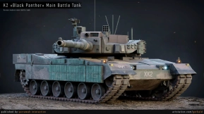 【UE】K2黑豹 - 先进坦克蓝图  K2 Black Panther - Advanced Tank Blueprint