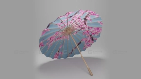 传统纸伞-角色服饰 - Traditional Paper Umbrella - Character Outfit