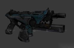 手枪 - Pistol 3D model-5
