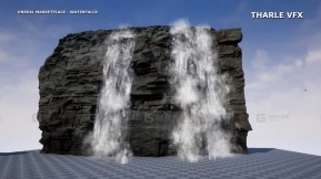 【UE】瀑布  Waterfalls