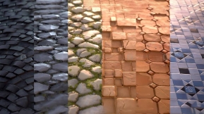 sbs风格化砖块石砖瓷砖平铺生成器 Stylized Tile Generator