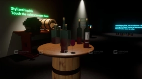 【UE】盛酒、倒酒与洒酒  Contain, Pour and Spill Wine