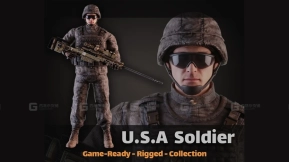 美国陆军士兵  American Military Army Soldier
