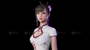 【UE】古风旗袍少女人物角色 Amaya