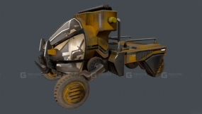 民用小型运输车 - Civilian Minihauler 3D model-32