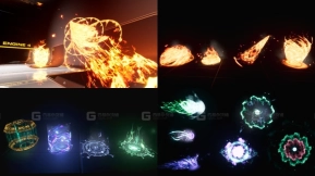 【UE】高级魔法特效14  Advanced Magic FX 14