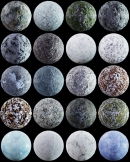 20种冰冻雪地贴图
