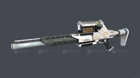 纳米步枪-9 - Nano Rifle 3D model-9