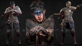【UE】英雄雇佣兵战士角色模型 Hero Mercenary Warrior