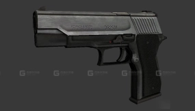 僵尸世界大战手枪 - Pistol from World War Z 3D model-19
