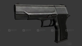 僵尸世界大战手枪 - Pistol from World War Z 3D model-19