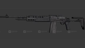 M14 EBR - M14 EBR 3D model-9