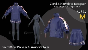 赛博女装运动套装紧身衣服裤子外套夹克