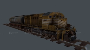 列车 - Train 3D model-67