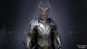 【UE4.26】蜥蜴人圣骑士 Lizardman Paladin