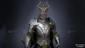 【UE4.26】蜥蜴人圣骑士 Lizardman Paladin