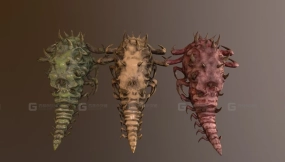 【UE】怪物_虫类_多足  Monster_Bug_Multiped