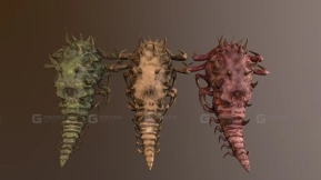 【UE】怪物_虫类_多足  Monster_Bug_Multiped