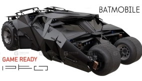 蝙蝠车-Batmobile Car