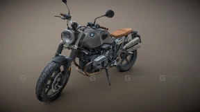 摩托车原始摄影测量扫描模型 - Motorbike raw photogrammetry scan