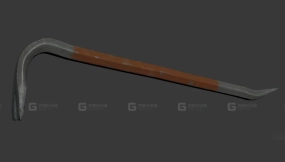 撬棍 3D模型-67 - Crowbar 3D model-67
