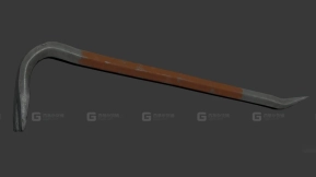 撬棍 3D模型-67 - Crowbar 3D model-67