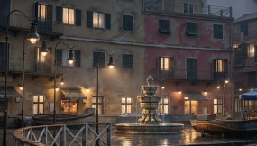 意大利海滨小镇 Italian Seaside Town