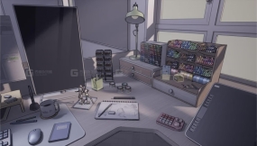 【UE5.1+】漫画家工作室  Cartoonists Studio